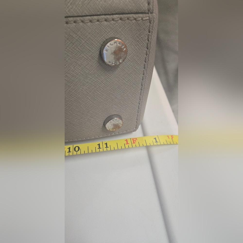 Michael Kors Gray Satchel Bag - Picture 3 of 12